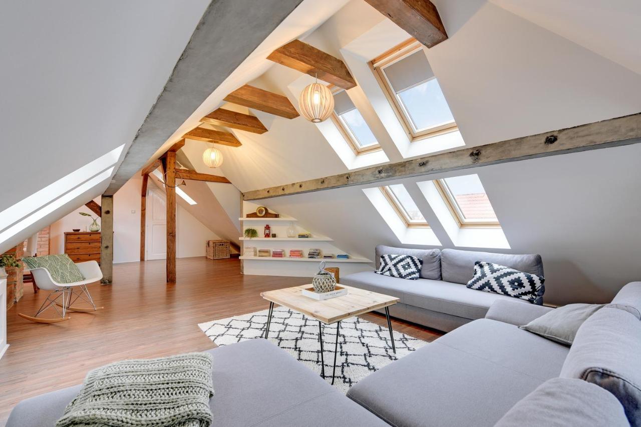 Grand Apartments - Wood Loft Apartment Sopot Exteriör bild