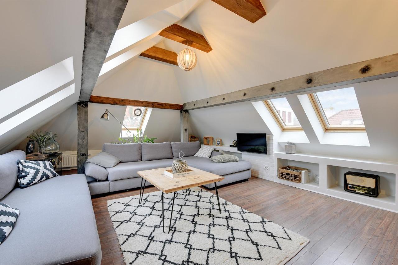 Grand Apartments - Wood Loft Apartment Sopot Exteriör bild